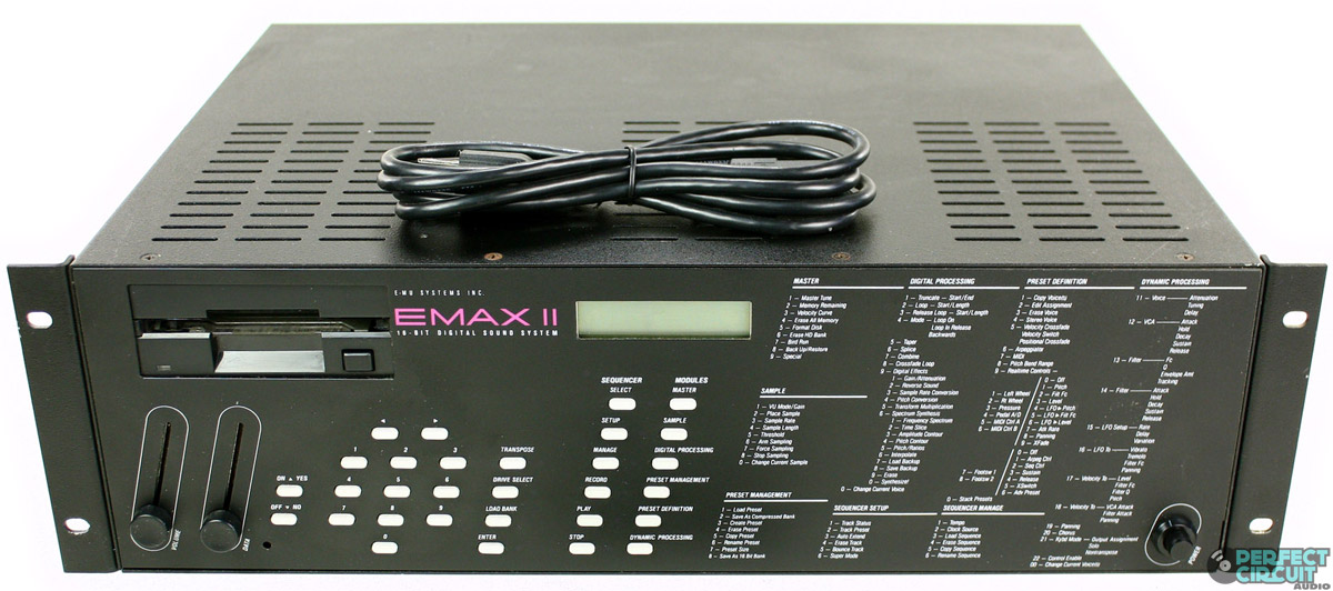 E Mu Emax Vintage Synth Explorer