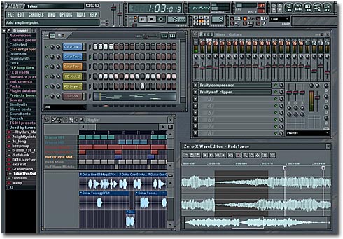 fl studio time stretching automation clip