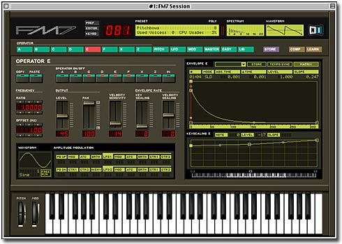 Native Instruments FM7 Screenshot