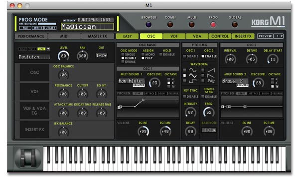 Korg Legacy M1 Image