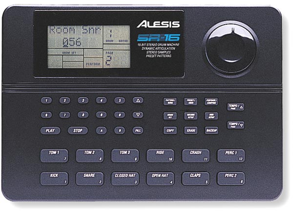 Alesis Sr 16 Sound Chart