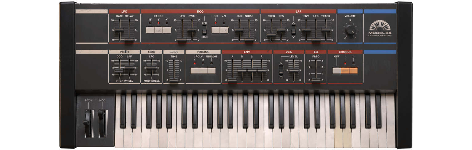 Softube Releases Model 84 Polyphonic Synthesizer