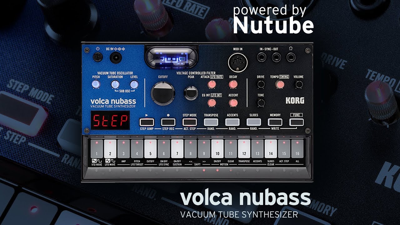 Embedded thumbnail for Volca Nubass &gt; YouTube