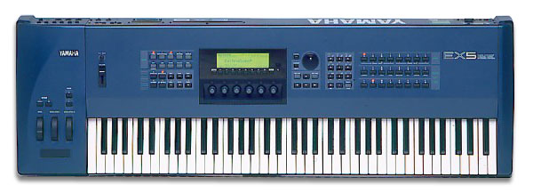 yamaha keyboard blue