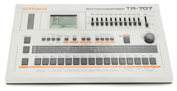 初代】Roland TR-707-