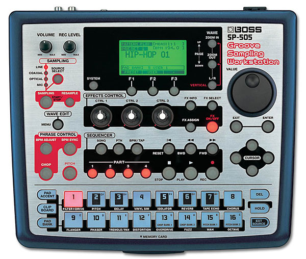 BOSS SP-505 Groove Sampling Workstation Image