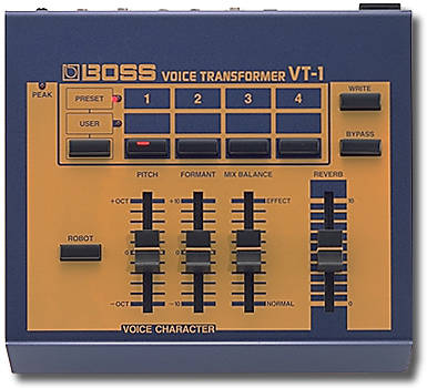 BOSS VT-1 Voice Transformer | Vintage Synth Explorer