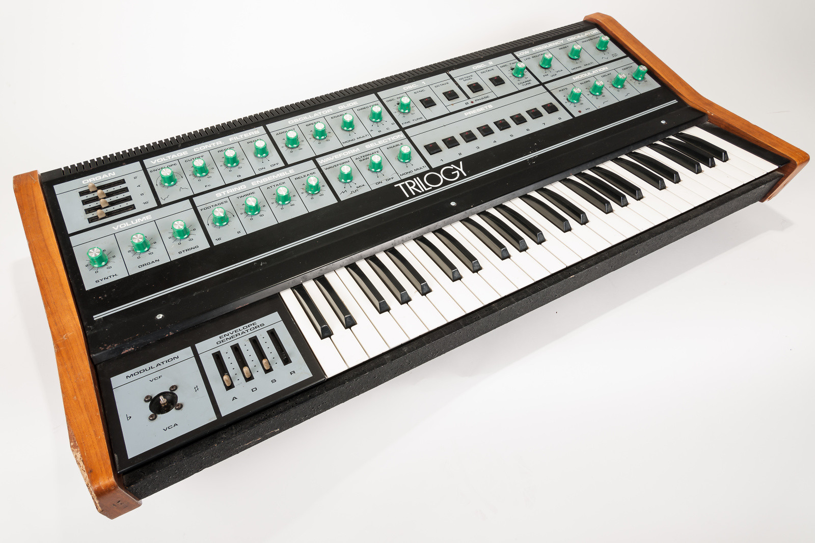 Crumar Trilogy Orchestral Synthesizer Vintage Synth Explorer