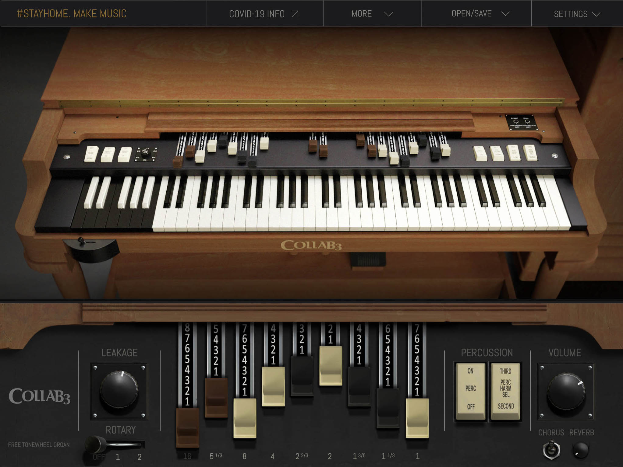 Sampleson Releases Free Vintage B3 Organ Softsynth