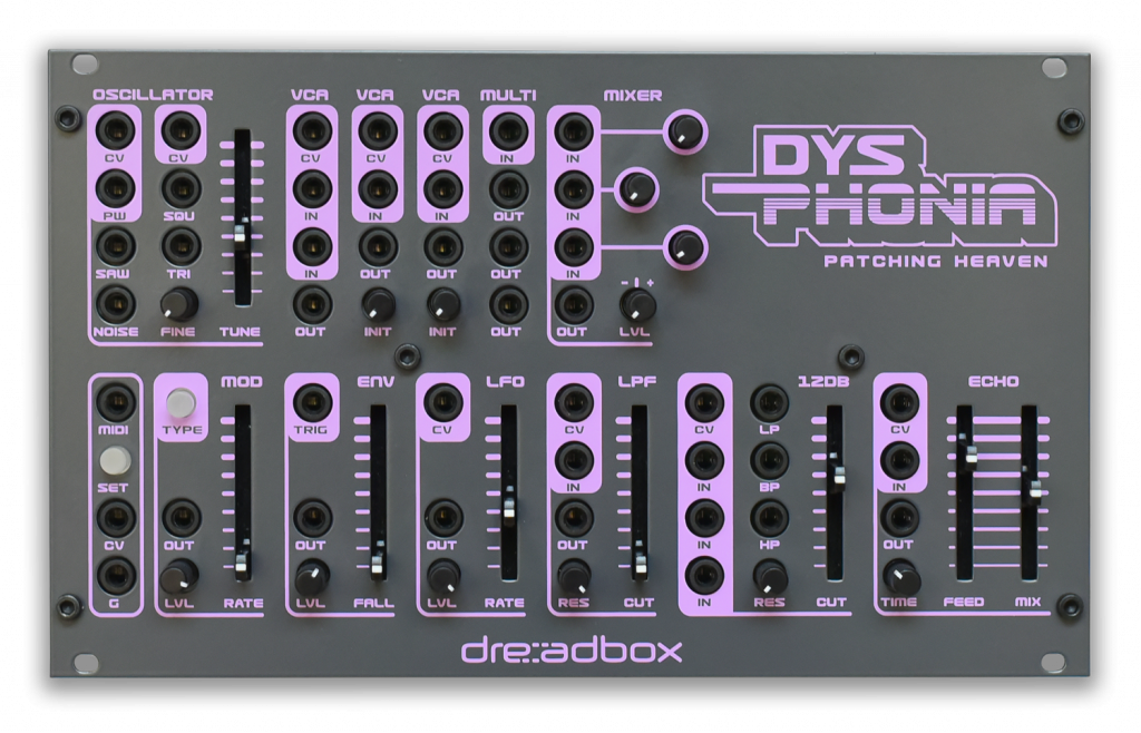 Dreadbox Offers Single Run of Dysphonia Full Voice Synth