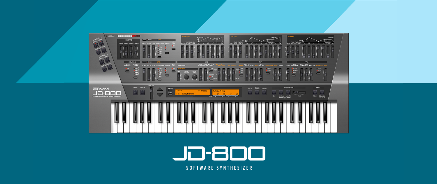 JD-800 Software Synthesizer Added To Roland Cloud