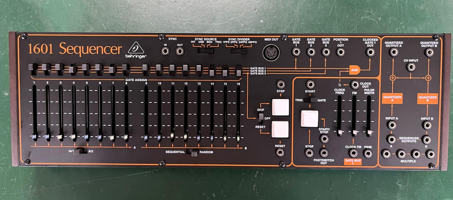 Behringer Ask Fans For Opinion On 1601 Sequencer