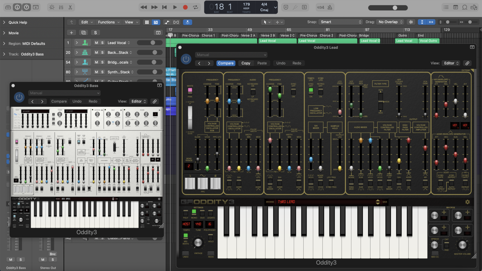 New Versions For Logic Pro and Oddity