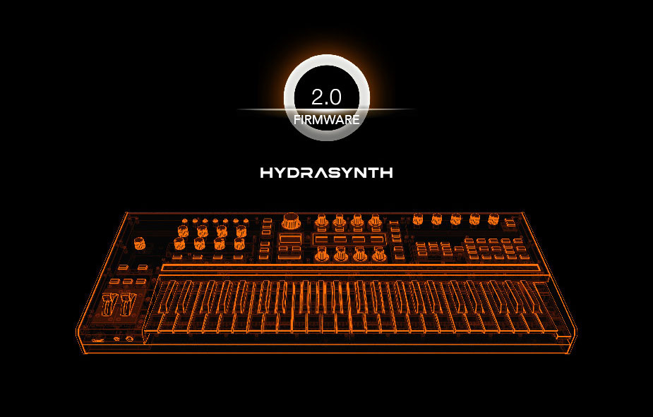 Ashun Sound Machines Unveils Hydrasynth 2.0 OS