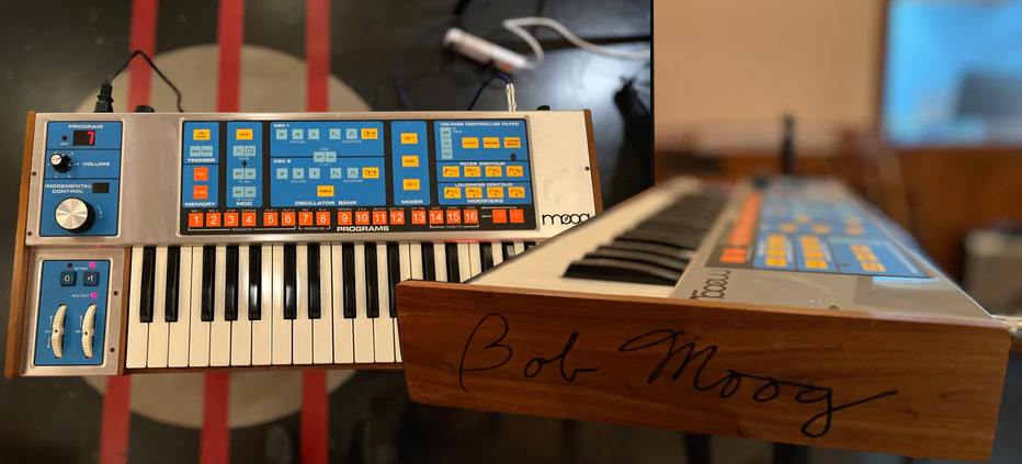 Fully Restored Moog Source Signed by Bob Moog Up For Grabs In 2024 Winter Raffle