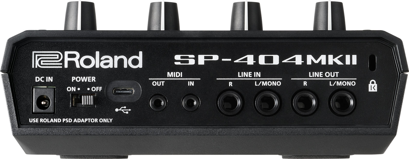 Roland SP-404 MKII inputs