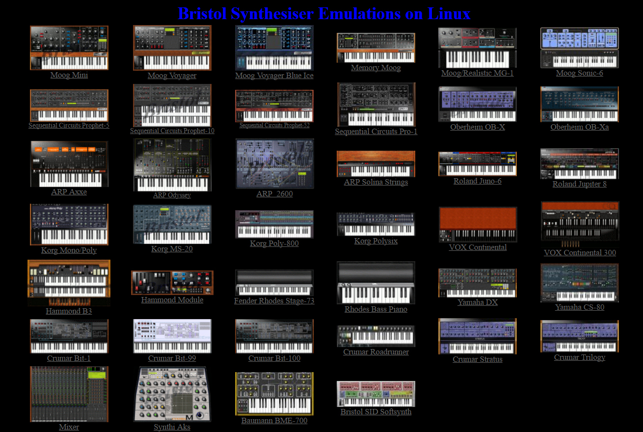 Linux synthesizer on sale