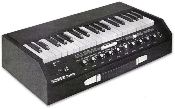 Wersi bass synthesizer discount