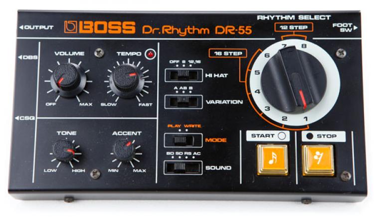 slå op At passe Margaret Mitchell BOSS DR-55 Dr. Rhythm | Vintage Synth Explorer