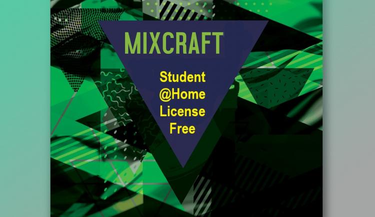 Mixcraft Temporary Student Home Licenses Are Now Available Free
