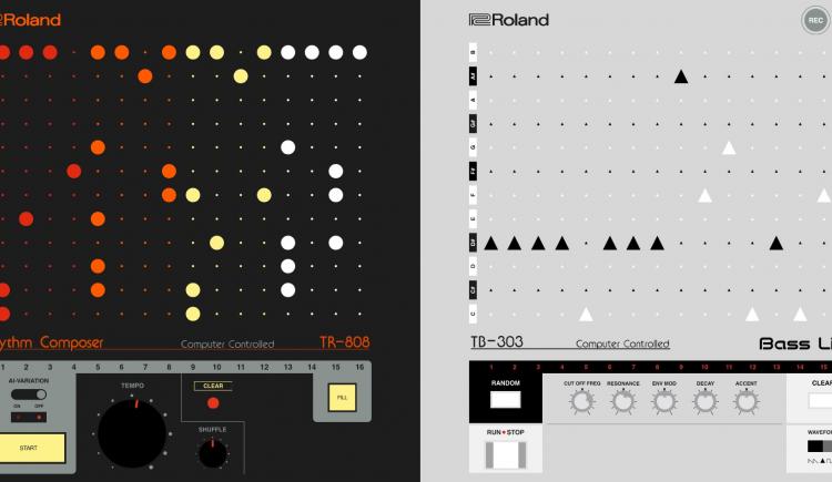 Play a TR-808 and TB-303 Online Thanks To Roland