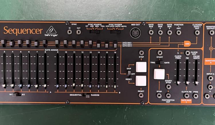 Behringer Ask Fans For Opinion On 1601 Sequencer