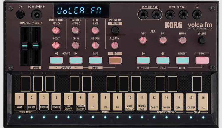 Korg Releases Updated Version of Korg Volca FM