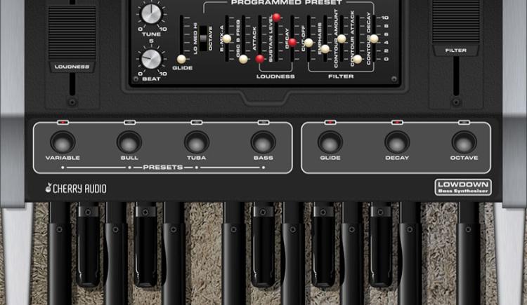 Cherry Audio Debuts New Low Down Bass Synthesizer