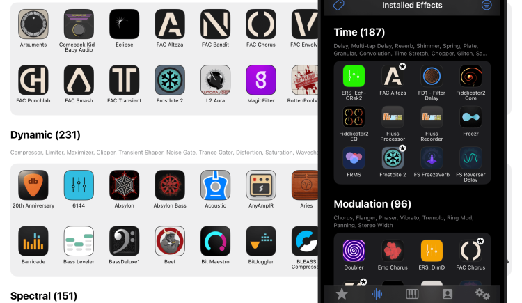 New Synth Software Updates by Sinevibes, Aly James Lab and FAC