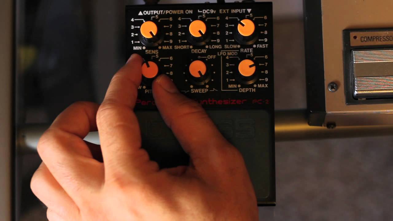 Embedded thumbnail for PC-2 Percussion Synthesizer &gt; YouTube