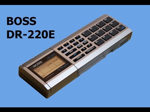 Embedded thumbnail for DR-220 Dr. Rhythm > YouTube (previous revision)