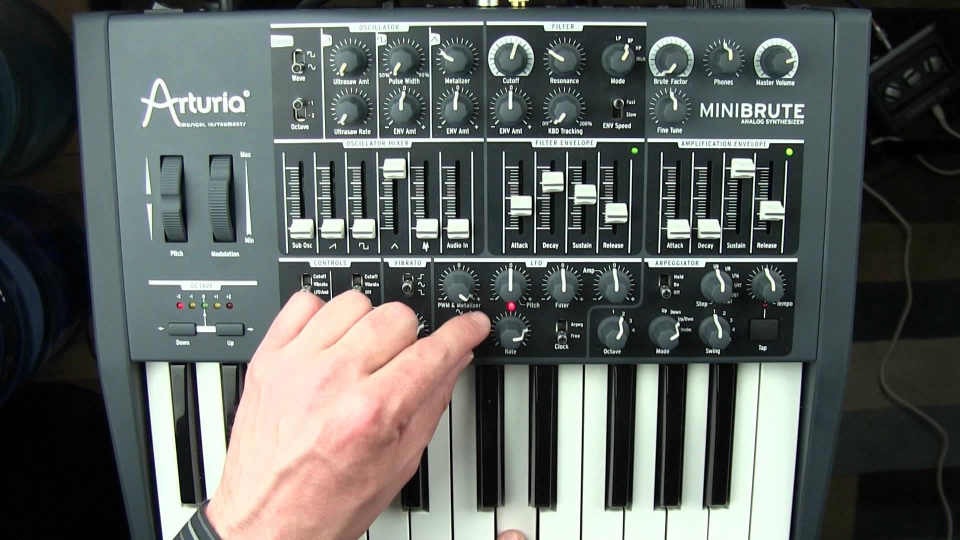 Embedded thumbnail for MiniBrute &gt; YouTube