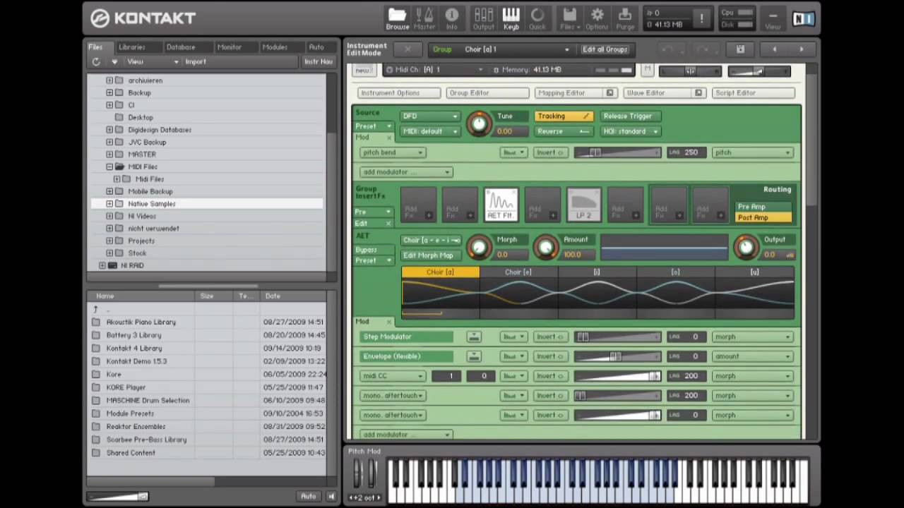 Embedded thumbnail for Kontakt > YouTube