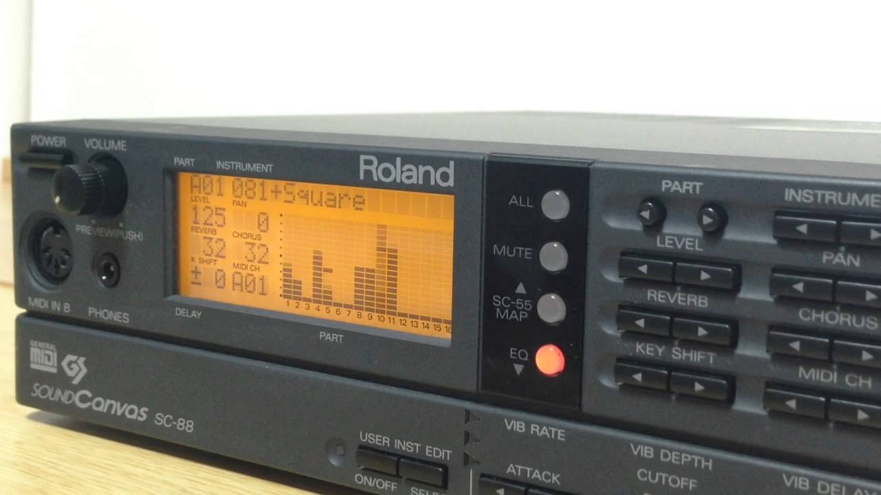 訳あり商品 ローランド Roland SC-88 SoundCanvas DTM/DAW - apprend.io