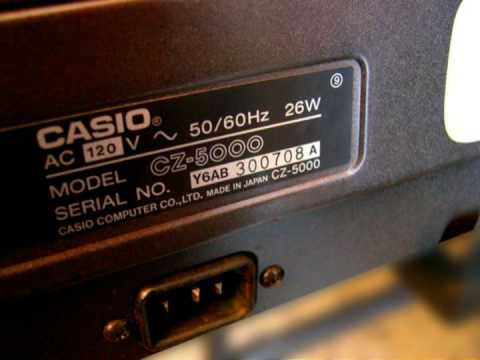 Embedded thumbnail for CZ-5000 > YouTube (previous revision)