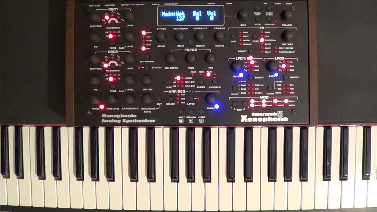Embedded thumbnail for Hypersynth Xenophone > YouTube (previous revision)